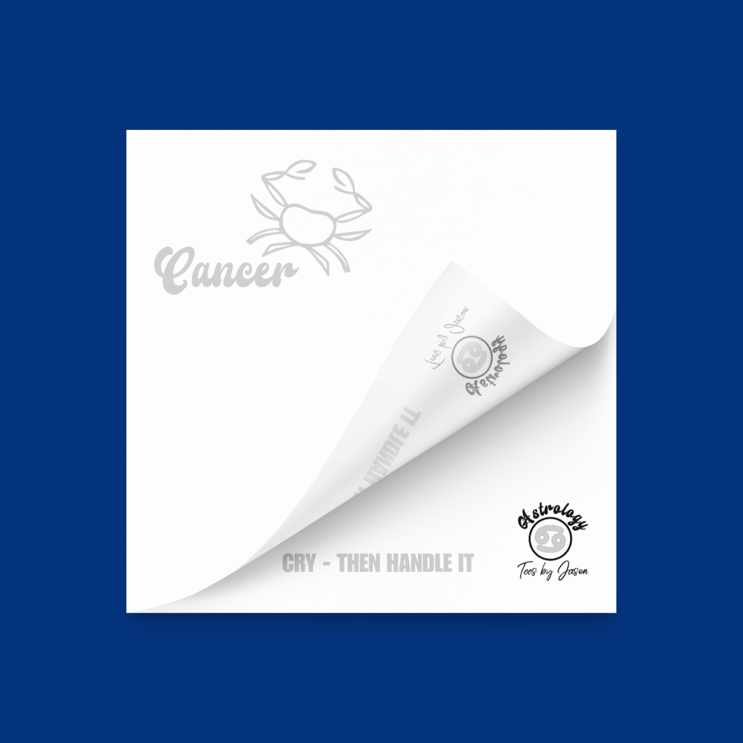 Cancer Sticky Notes