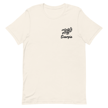 Scorpio Embroidered Astrology Tee