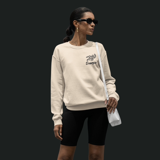 Scorpio Embroidered Sweatshirt