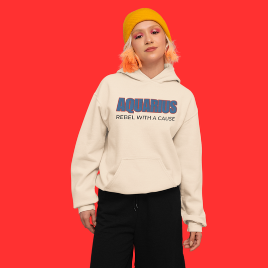 Aquarius Headline Hoodie