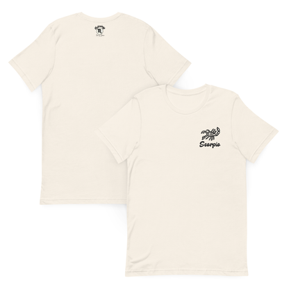 Scorpio Embroidered Astrology Tee