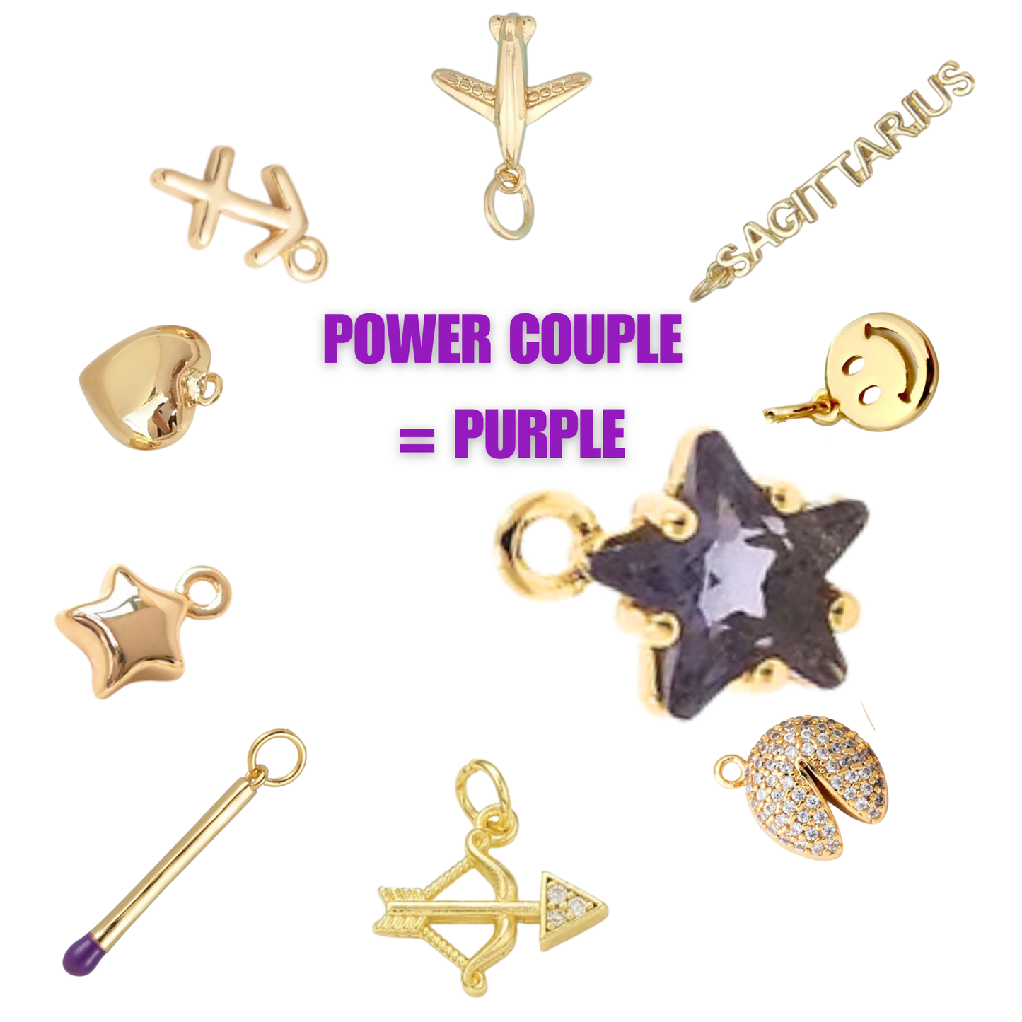 Sagittarius Zodiac Charm Bracelet