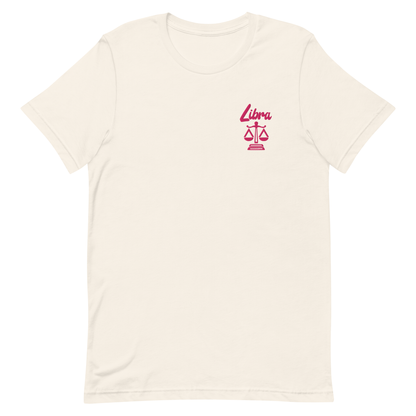Libra Embroidered Astrology Tee