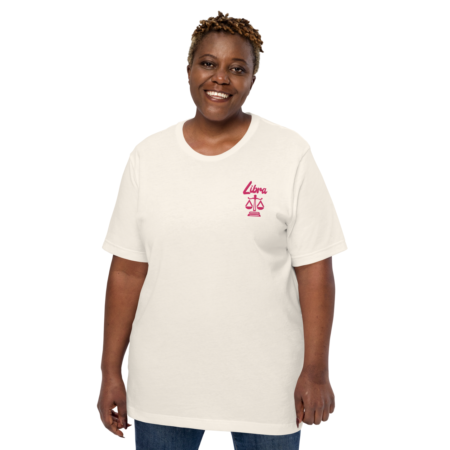 Libra Embroidered Astrology Tee
