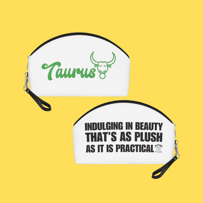 Taurus Zodiac Makeup Bag "Plush & Practical"