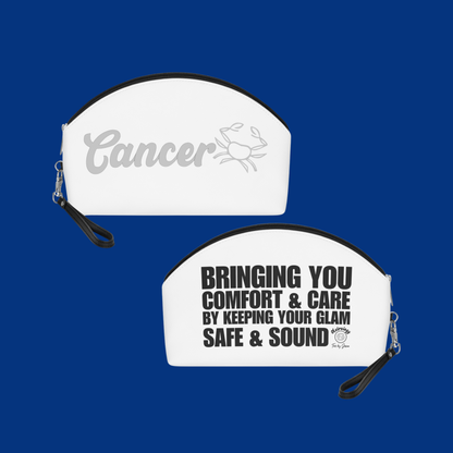 Cancer Zodiac Makeup Bag "Comfort & Care"