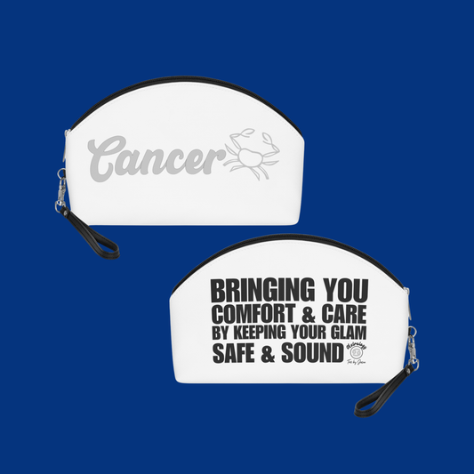Cancer Zodiac Makeup Bag "Comfort & Care"