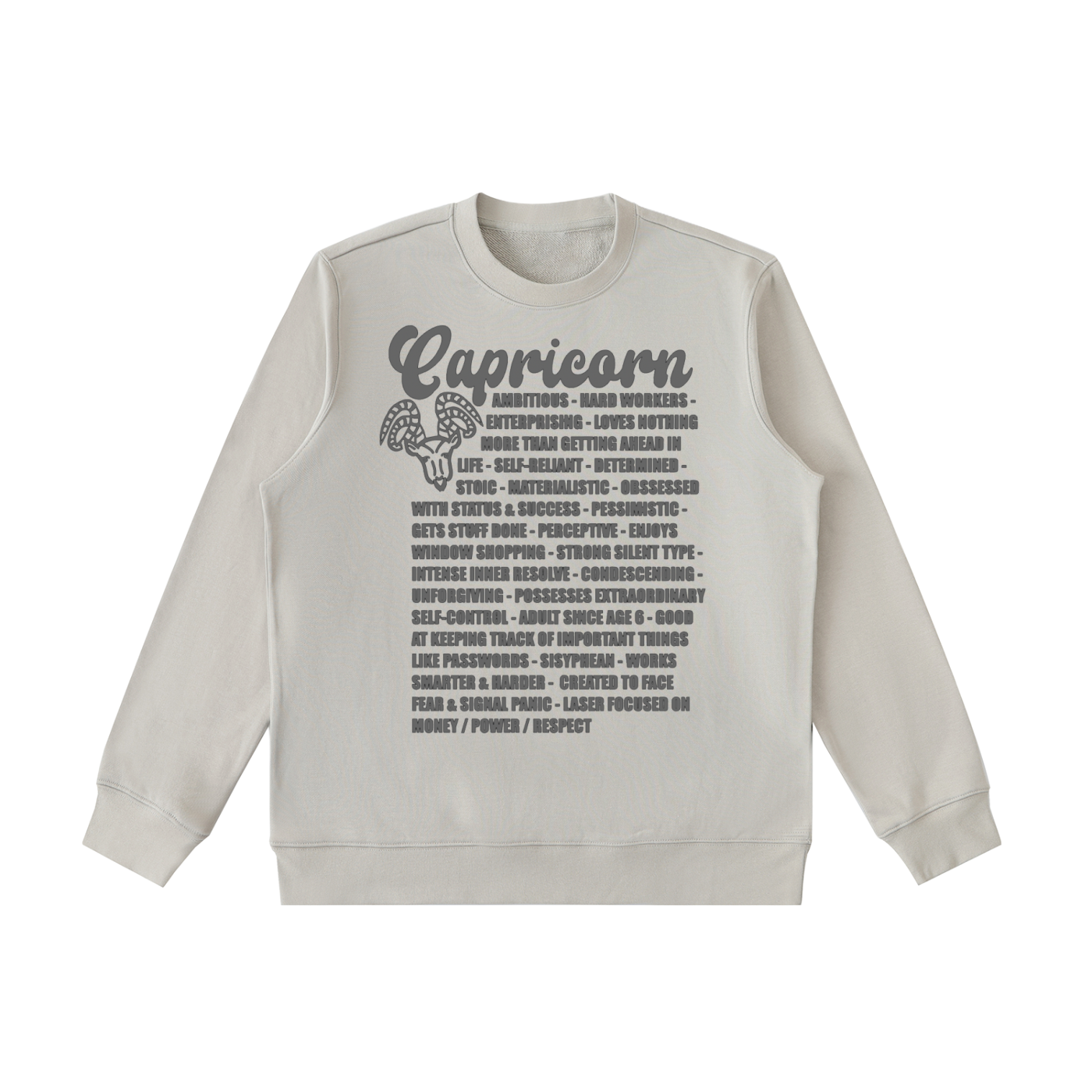 Essential Heavyweight Crewneck  Sweatshirt