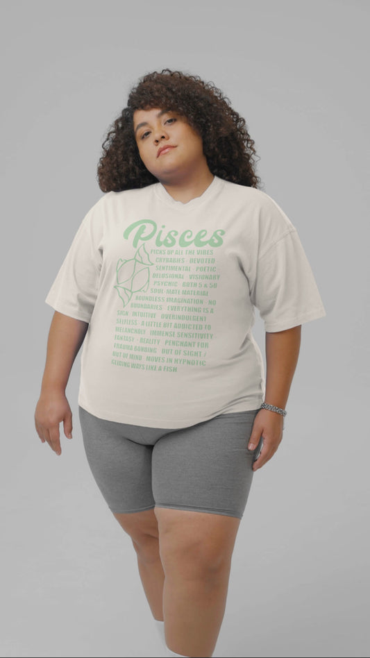 Pisces Zodiac Facts Tee