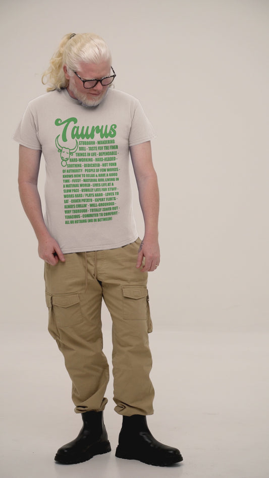 Taurus Zodiac Facts Tee