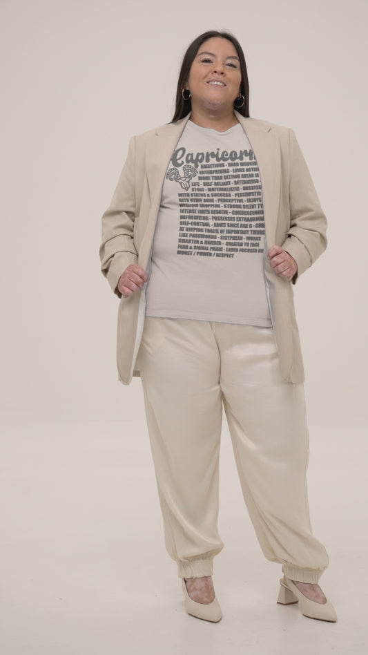 Capricorn Zodiac Facts Tee