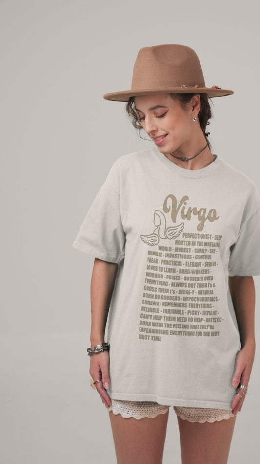 Virgo Zodiac Facts Tee