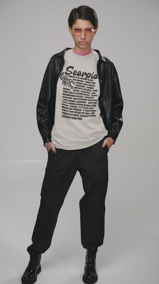 Scorpio Zodiac Facts Tee