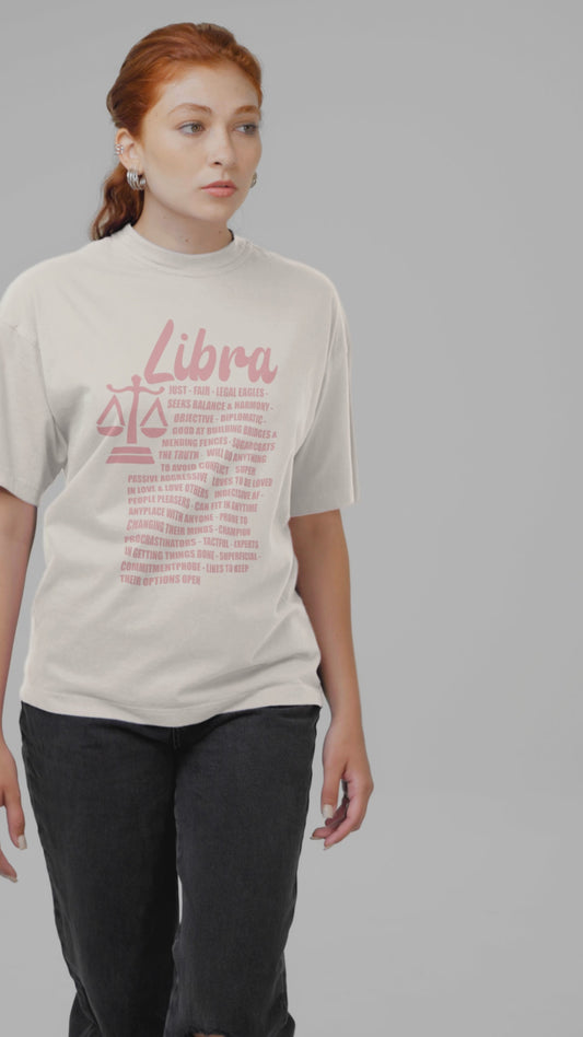 Libra Zodiac Facts Tee