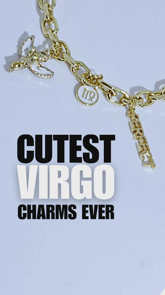 Virgo Zodiac Charm Bracelet