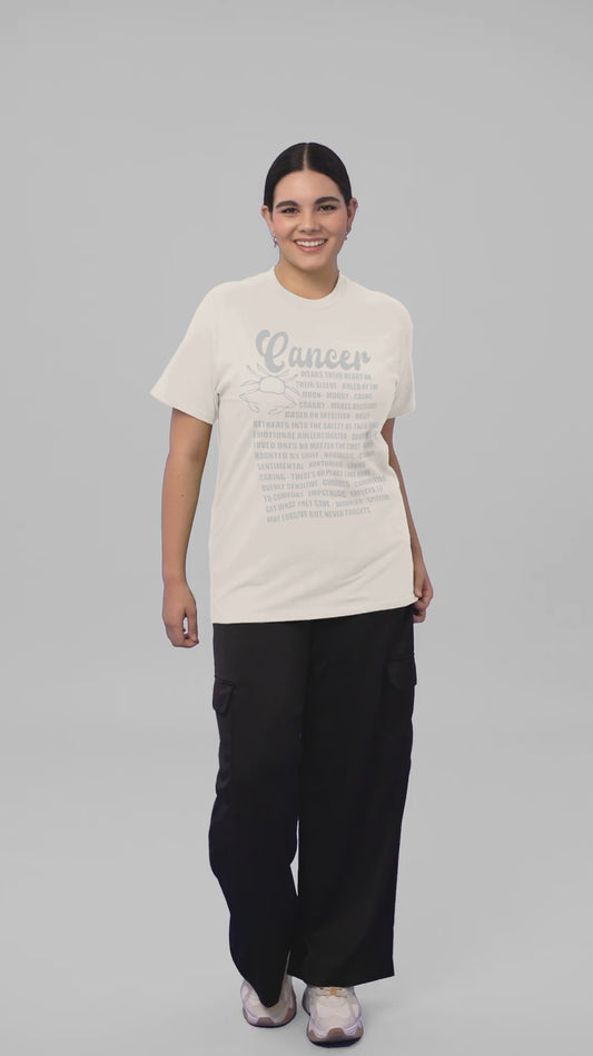 Cancer Zodiac Facts Tee