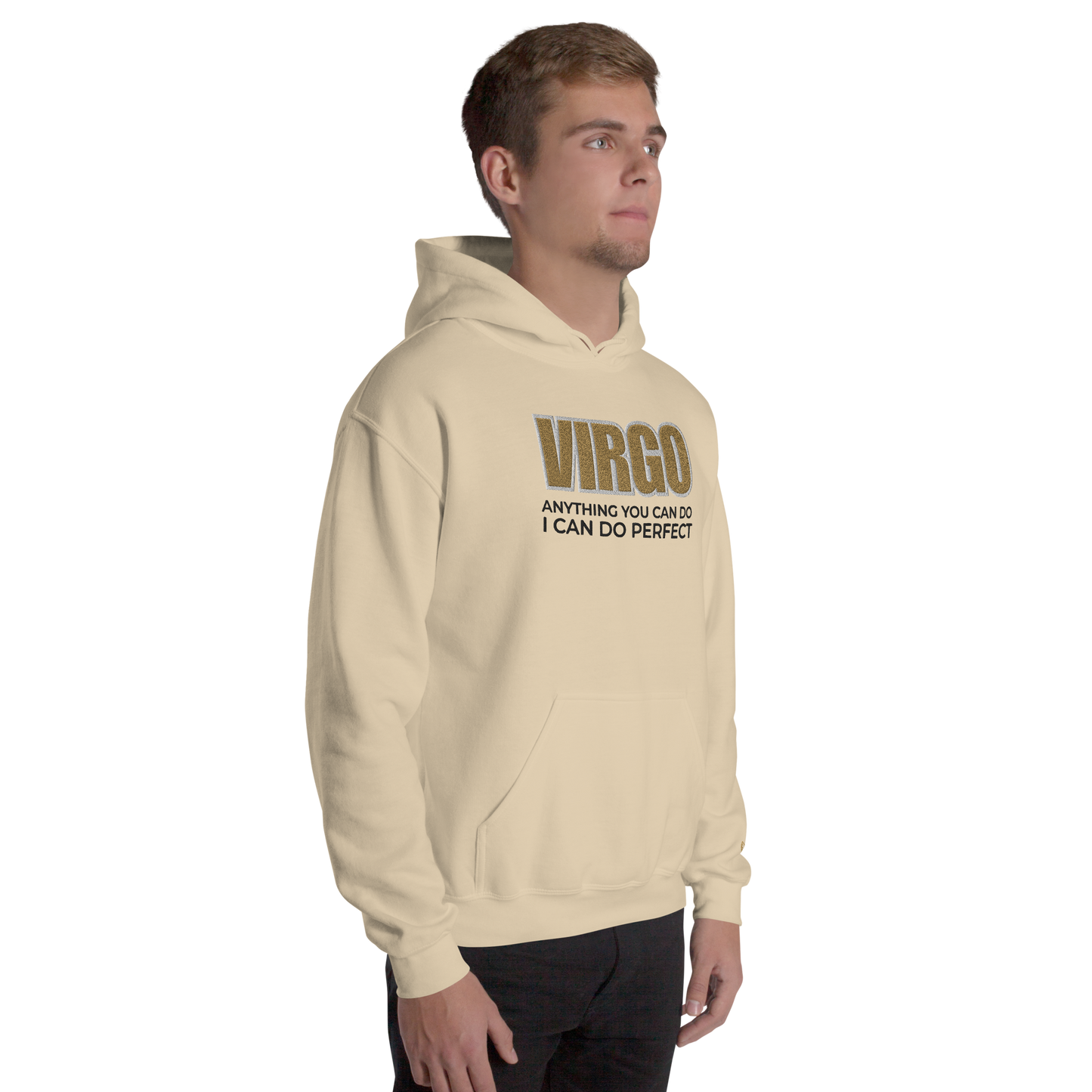 Virgo Embroidered Hoodie